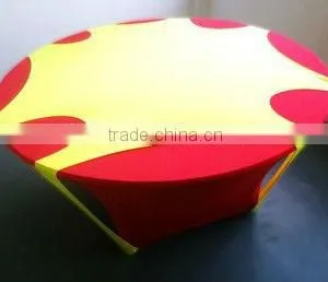 Durable and Washable Spandex/lycra Table Cloth With Hole for Wedding Banquet Events thumbnail-1