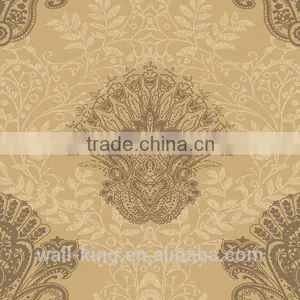 Chinese Traditional Wall Paper Brown thumbnail-1
