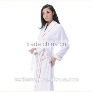 SOFT High Quality Hotel Terry Cotton Bathrobe thumbnail-1