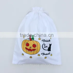 Embroidery Halloween Drawstring Bags, Laundry Bag thumbnail-1