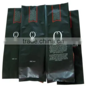 Stand up Harmonious Colors Coffee Bag With Valve Factory thumbnail-1