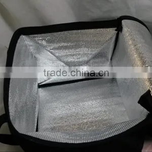 420 Diamond Weave Polyester 14 Can Insulated Cooler Bag thumbnail-4
