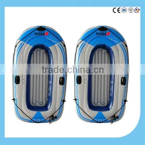 Pvc Inflatable Plastic Boat With Two Psddles thumbnail-5