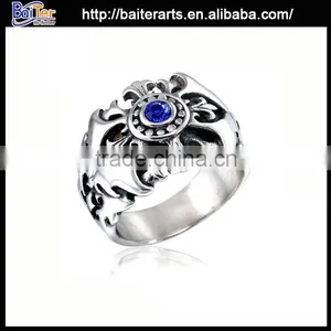 Stocked Men's Ring Titanium Gemstone, Rose Gold Ring Titanium Gemstone, Ring Titanium Gemstone thumbnail-3