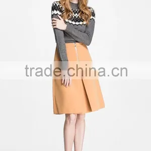 Latest Women A-Line Skirts New Fashion Summer Work Skirt thumbnail-6