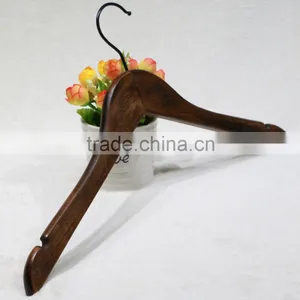 Cheap Factory Price Coat Hanger for Clothes, Antique Wooden Hangers Wholesale thumbnail-2