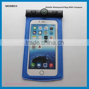2016 China Customized PVC Waterproof Mobile Cell Phone Bag Smart Phone Bag for Swimming ,travelling and Sporting thumbnail-3