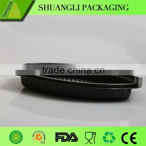 Take Away Disposable Plastic Food Compartment Containers thumbnail-1