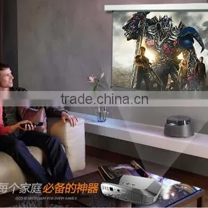 Android 4.4 FSP-01 Smart Project With LED Projector Supports Flash 11.1HDMI 2.0 thumbnail-2