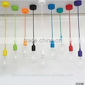 Colorful Waterproof Silicone Ceiling Pendant Lamp Shade/covers/Kits thumbnail-6