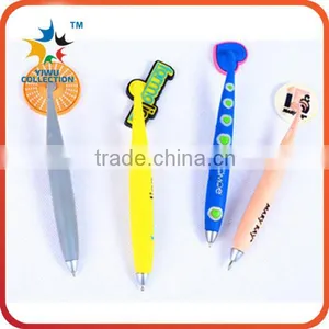 Custom Made Soft PVC Magnetic Pen for Kids thumbnail-1