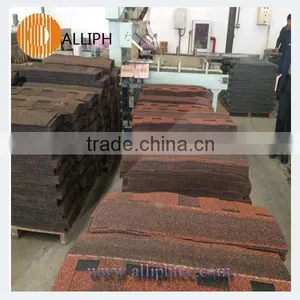 Double Decked Fiberglass Asphalt Shingle For Resort thumbnail-1