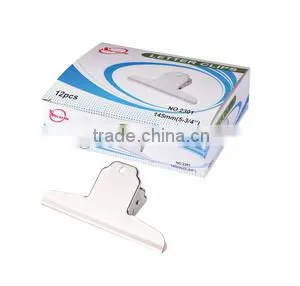 145mm Metal Spring Clips Silver Letter Clips thumbnail-3