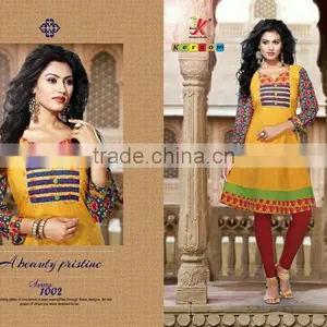 ANARKALI MODEL KURTIS thumbnail-5