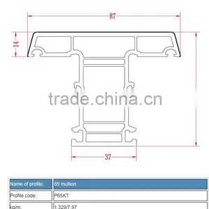 Pvc Profile Supplier/ Plastic Profile for Impact Resistant Windows Prices thumbnail-2