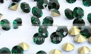 Machine Cutting Pointback Crystal Glass Stones thumbnail-1