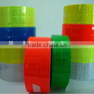 Colored PVC Stitching Stitching Lattice Reflective Tape thumbnail-3