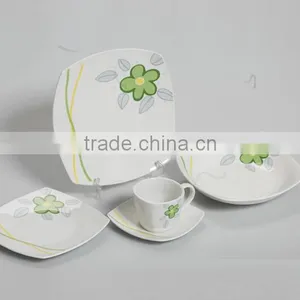 20pcs Square Dinner Set, New Style Dinnerware Dinner Set, Porcelain Dinnerware Dinner Set thumbnail-3