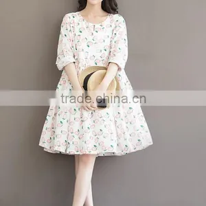 D73012h 2016 Summer Latest Design Fashion Maternity Dress Cotton Maternity Wear Wholesale Maternity Clothes Quality Choice thumbnail-1