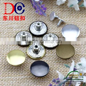 Eco-friendly Product Flat Top Metal Jeans Button for Jeans thumbnail-5
