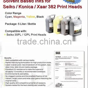 Solvent Based Inks for Seiko/Konica/Xaar 382 Print Heads thumbnail-1
