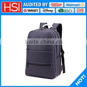 Classic Design Front 3 Pocket Cordura Backpack With Metal Handle thumbnail-1