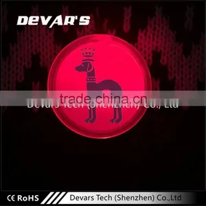Wholesale Cheap Custom Logo Programmable Round Led Name Badge Supplier's Choice thumbnail-2