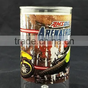 Customized Single Clear Acrylic Pen Holder thumbnail-2