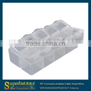Small Kit Medicine Drug Pill Case,travel Portable 10 Slots Plastic Storage Box thumbnail-1