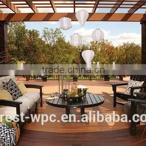 Pvc Pergola Jiangsu Supplier HDPE Wpc Wood Long Life Rot-resistance Construction Material thumbnail-1