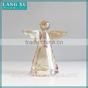 LX-D002 Custom Made Glass Wedding Souvenirs Gifts Baby Angel Ornament Craft Handmade Glass Angel Souvenir thumbnail-6