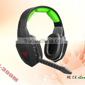 Express Shock Sound Neckband Gaming Headphone With Led Logo Lighting Earlaps thumbnail-1