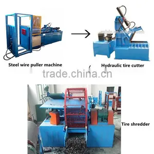 Hydraulic High Quality Scrap Car Tire Shredder thumbnail-1