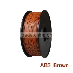 Diy 3d Printer Material Filament ABS 1.75mm/3.0mm 1kg for 3D Printer Brown thumbnail-1