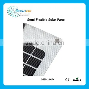 30W Portable Semi Flexible Solar Panel for Camping thumbnail-4