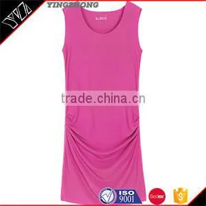 Pure Color Vest Outside the Female Summer Wear Sleeveless Blouse thumbnail-2