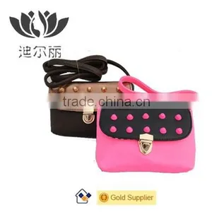Leather Biker Chain Wallets Shoulder Bag thumbnail-5