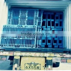 Heavy Duty Floor Stacking Plastic Pallet With 3 Runners Bottom and Grid Decks 1200x1000 Supplier's Choice thumbnail-5