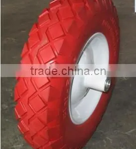 Wheelbarrow Rubber PU Foam Wheel thumbnail-6