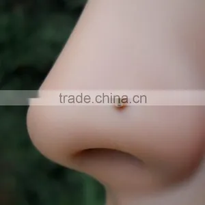 Wholesale Fashion Made In China Colorful Stone Stud Body Jewelry Piercing Nose thumbnail-2