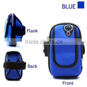 Sports Armband-Running Phone Arm Bag Pouch Key Cash Card Wallet (black) thumbnail-2