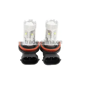NEW 2016 Led Car Xenon White H8 High Power Aluminum Alloy W16W 30W LED Bulbs 6500K 12V 720 LM Fog Driving DRL thumbnail-4