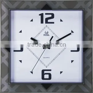 Pearl Square Colourful Wall Clock PW248 thumbnail-2