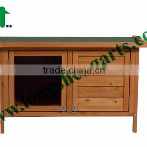 Small Wooden Bunny House thumbnail-1