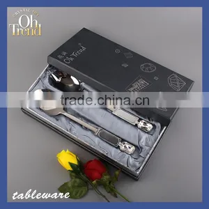 Flatware Stainless Steel Flatware Wedding Japanese Tableware/ Cutlery Set Stainless Steel/ Camping Cutlery thumbnail-5