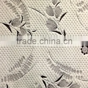Home Textiles 100% Polyester Knitted Fabric Flower Pattern BSH373 Made in China thumbnail-1