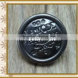 Factory Wholesale Zinc Alloy Metal Button thumbnail-1