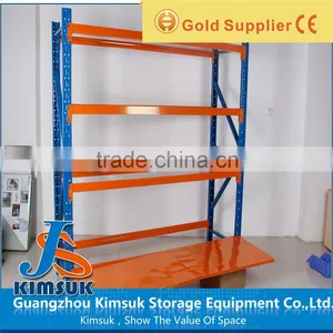 Q325 Steel Plate Storage Shelving Heavy Duty Warehouse Rack thumbnail-2