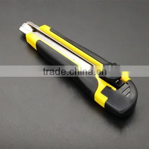 18mm SK5 Blade Rubber Covered Utility Knife With One pc Blade thumbnail-1