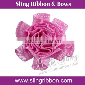 Handmade Ribbon Flower For Clothing Accessories Wholesale thumbnail-1